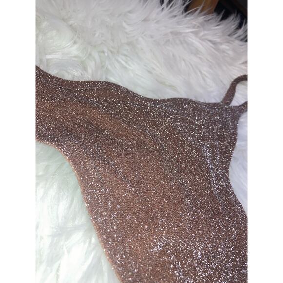 Skims size 3X bikini bottoms thong swim jasper glitter shimmer SW-THG-0112 NWT - Picture 3 of 7